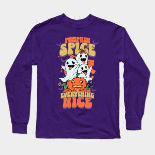 Pumpkin Spice & Everything Nice Long Sleeve T-Shirt